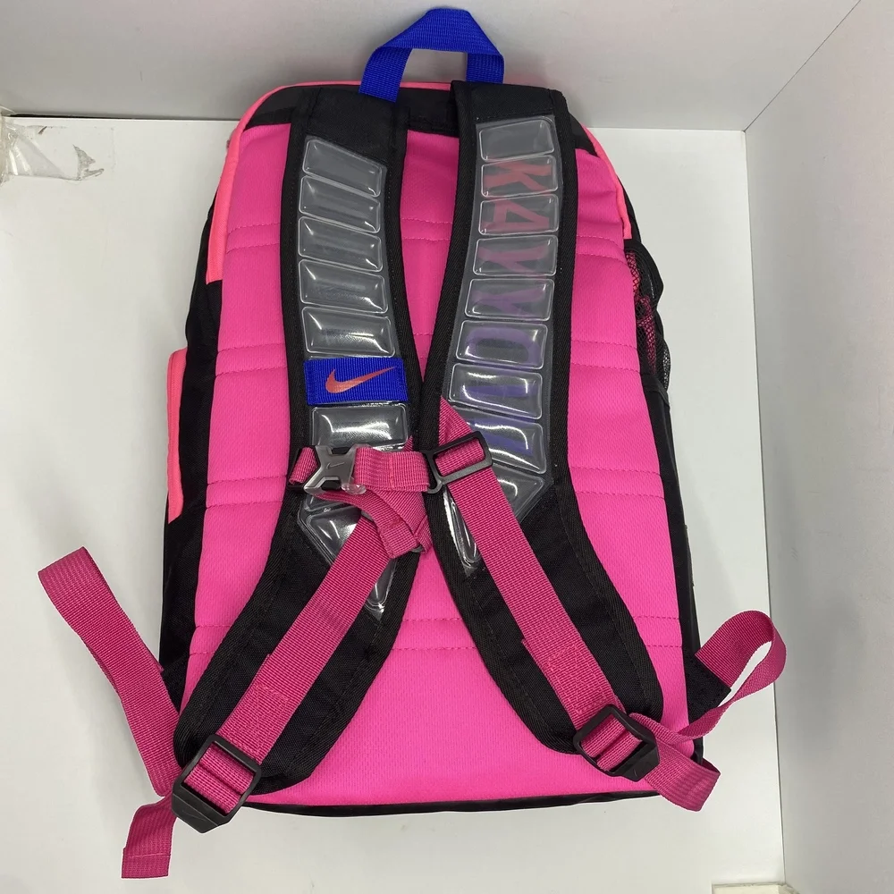 Nike Basketball Backpack Air Cushion Backpack（Pink back）
